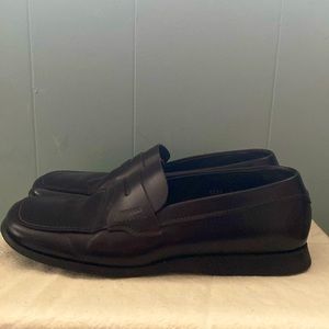 Prada Men’s Vintage Box-Toe Loafers in Great Condition